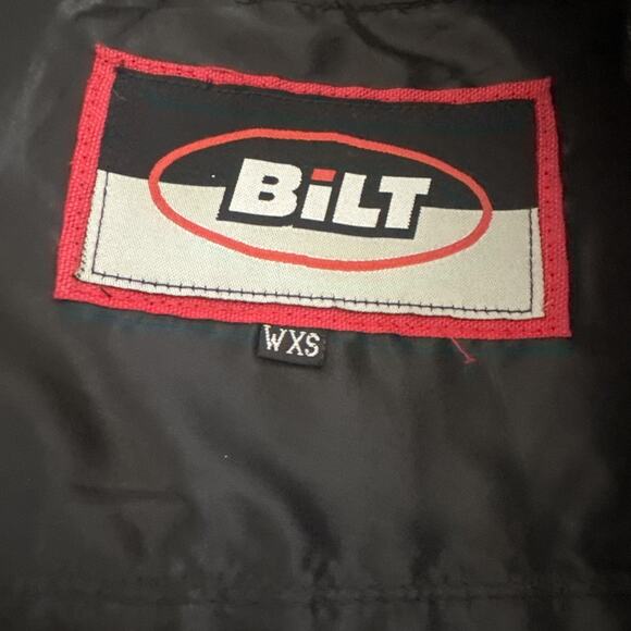 Bilt Armor Padded Full Zip Motorcycle Riding Jacket Womens XS READ - Picture 6 of 13